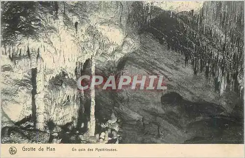 Cartes postales Grotte de Han Un coin des Mysterieuses