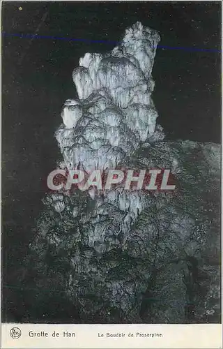 Cartes postales Grotte de Han Le Boudoir de Proserpine