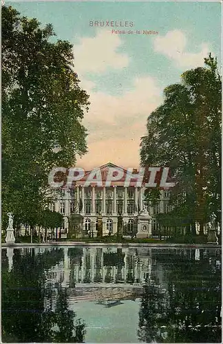 Cartes postales Bruxelles Palais de la Nation