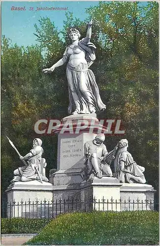 Cartes postales Basel St Jakobsdenkmal
