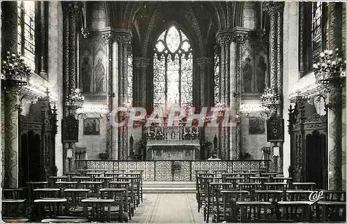 Moderne Karte Issoudun Interieur de la Basilique du Sacre Coeur