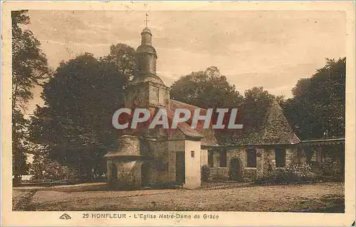 Cartes postales Honfleur l'Eglise N D de Grace