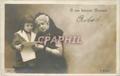 Cartes postales a ma bonne maman Robert