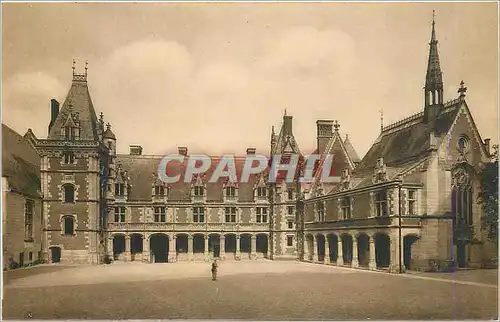 Cartes postales Blois Ail Louis XII la Facade interieur