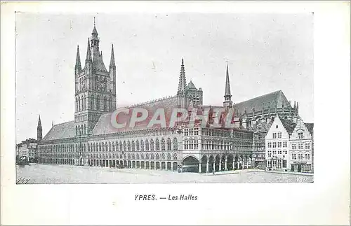 Cartes postales Ypres Les Halles