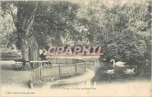 Cartes postales Vichy Le Lac au grand Parc