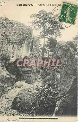 Cartes postales Malesherbes Grotte du Bourrelier