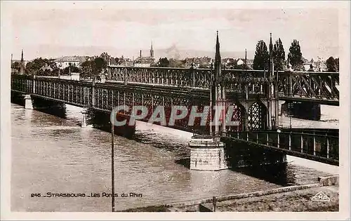 Cartes postales Strasbourg Les Ponts du Rhin