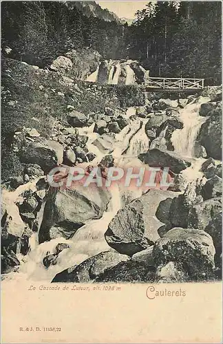 Ansichtskarte AK Le Cascade de Lutour Cauterets