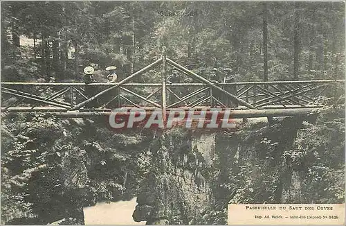 Cartes postales Passerelle du Saut des Cuves
