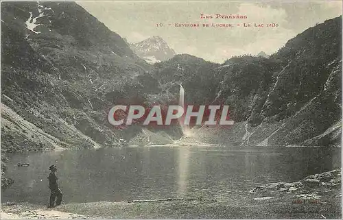 Cartes postales Les Pyrenees Environs de Luchon Le Lac d'Oo