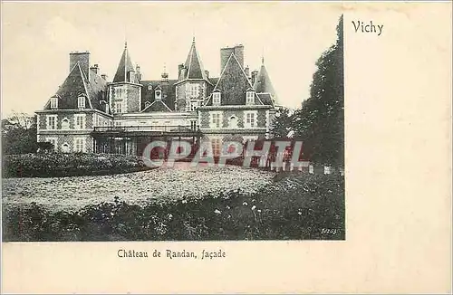 Cartes postales Vichy Chateau de Randan facade