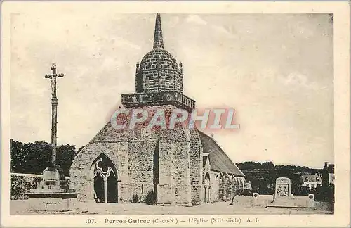 Cartes postales Perros Guirec C du N L'Eglise