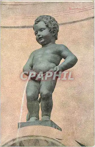 Cartes postales Bruxelles Manneken Pis