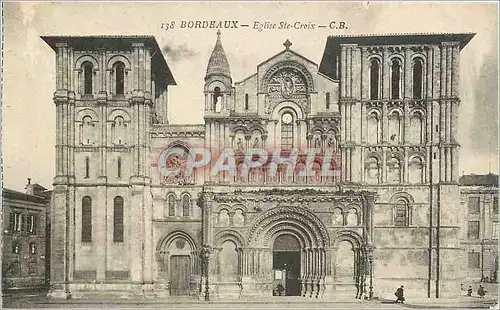 Cartes postales Bordeaux Eglise Ste Croix