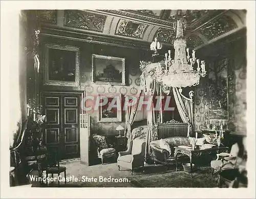 Cartes postales Windsor Castle State Bedroom