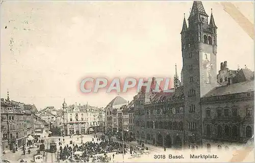 Cartes postales Basel Marktplatz