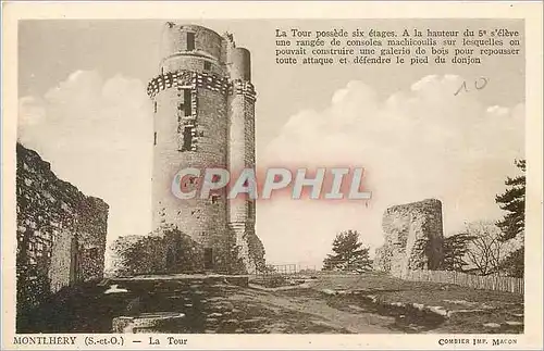 Cartes postales Montlhery S et O La Tour
