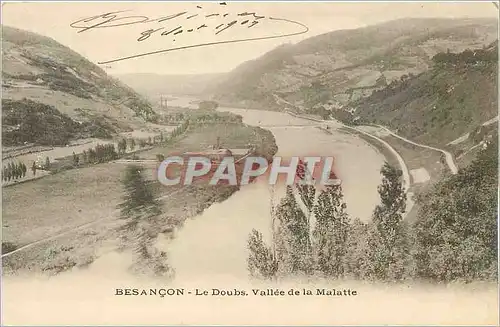 Cartes postales Besancon Le Doubs Vallee de la Malatte