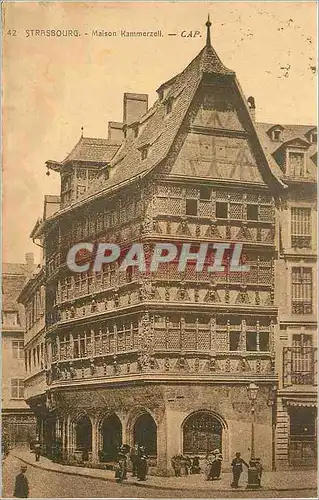 Cartes postales Strasbourg Maison Kammerzell