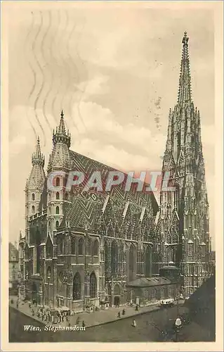 Cartes postales Wien Stephansdom