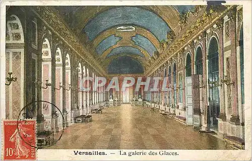 Ansichtskarte AK Versailles La Galerie des Glaces