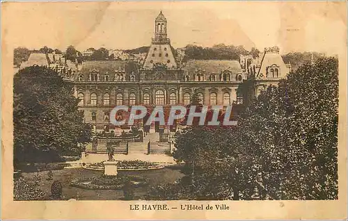 Cartes postales Le Havre L'Hotel de Ville