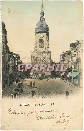 Cartes postales Amiens Le Beffroi