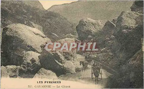 Cartes postales Gavarnie Le Chaos