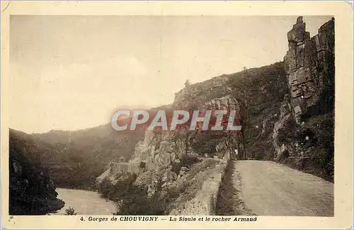 Ansichtskarte AK Gorges de Chouvigny La Sioule et le Rocher Armand