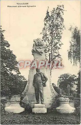Cartes postales Toulouse Monument d'Armand Sylvestre