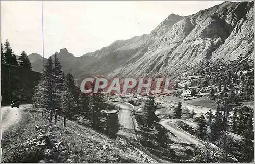 Moderne Karte Les Beaux Sites de la Route des Grandes Alpes Col de la Cayolle