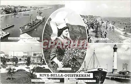 Cartes postales moderne Riva Bella Ouistreham Bateau Phare