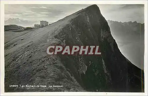 Cartes postales moderne Les Rochers de Naye Le Sommet