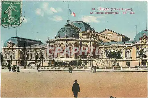 Cartes postales Royan Cote d'Argent Le Casino Municipal