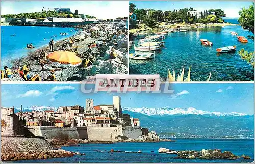 Cartes postales moderne La Cote d'Azur Antibes