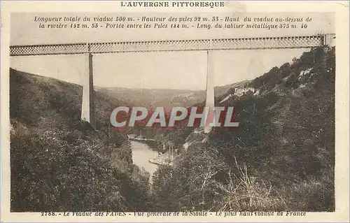 Ansichtskarte AK Le Viaduc des Fades Vue generale de la Sioule Le plus haut viaduc de France
