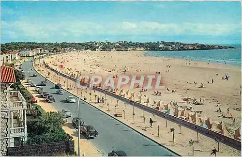 Cartes postales moderne Royan Corniche de Royan Saint Georges de Didonne La Plage et la Pointe de Vallieres