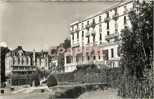 Moderne Karte Tesse La Madeleine Orne l'Hotel du Parc et l'Hotel Cordier