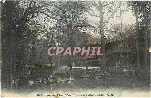 Ansichtskarte AK Bois de Vincennes La Porte Jaune