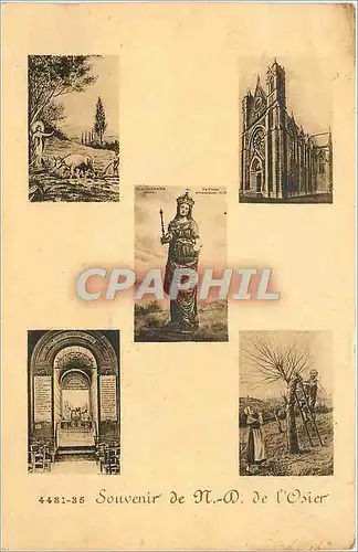 Cartes postales Souvenir de ND de l'Osier