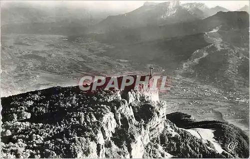 Moderne Karte En Savoie Vallee de Chambery Le Nivolet et le Massif du Granier Vue aerienne