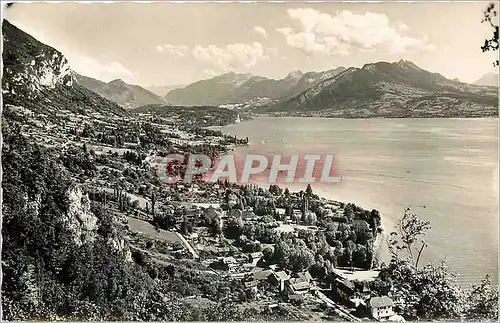 Cartes postales moderne Lac d'Annecy Veyrien Chavoires Vue generale