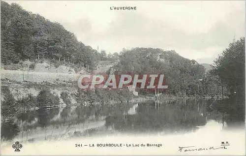 Ansichtskarte AK L'Auvergne La Bourboule Le Lac du Barrage