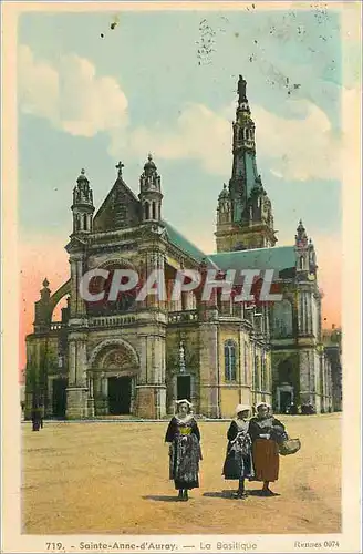 Cartes postales Sainte Anne d'Auray La Basilique