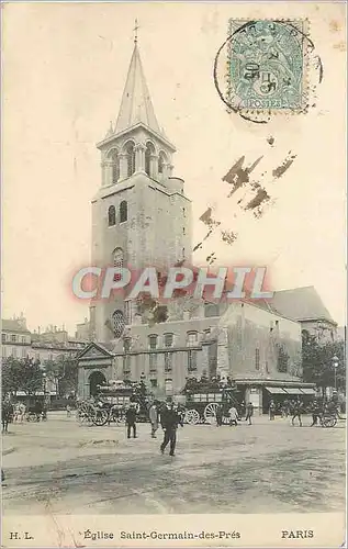 Cartes postales Eglise Saint Germain des Pres