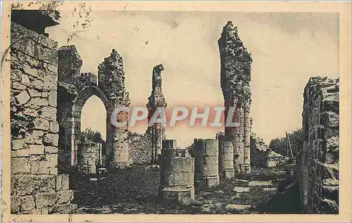 Cartes postales Verdun Montfaucon Ruines de l'Eglise