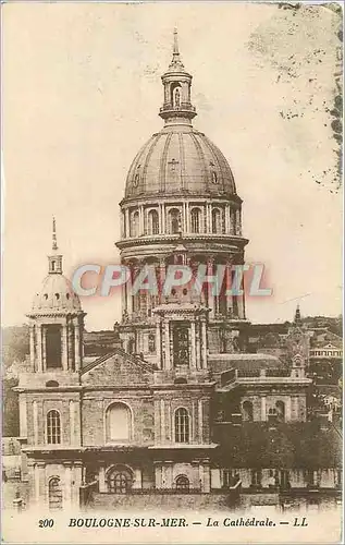 Cartes postales Boulogne sur Mer La Cathedrale