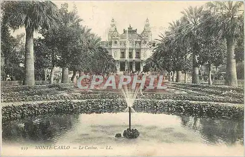 Cartes postales Monte Carlo Le Casino