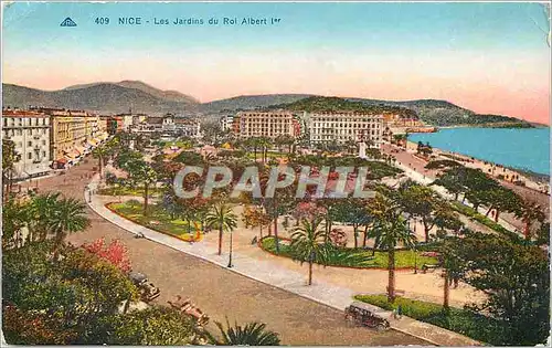 Cartes postales Nice Les Jardins du Roi Albert Ier